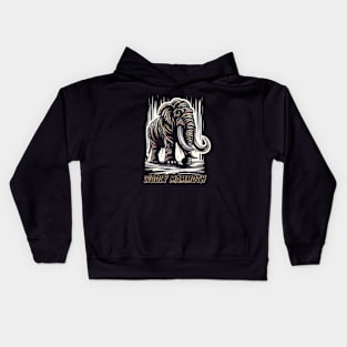 Wooly Mammoth Kids Hoodie